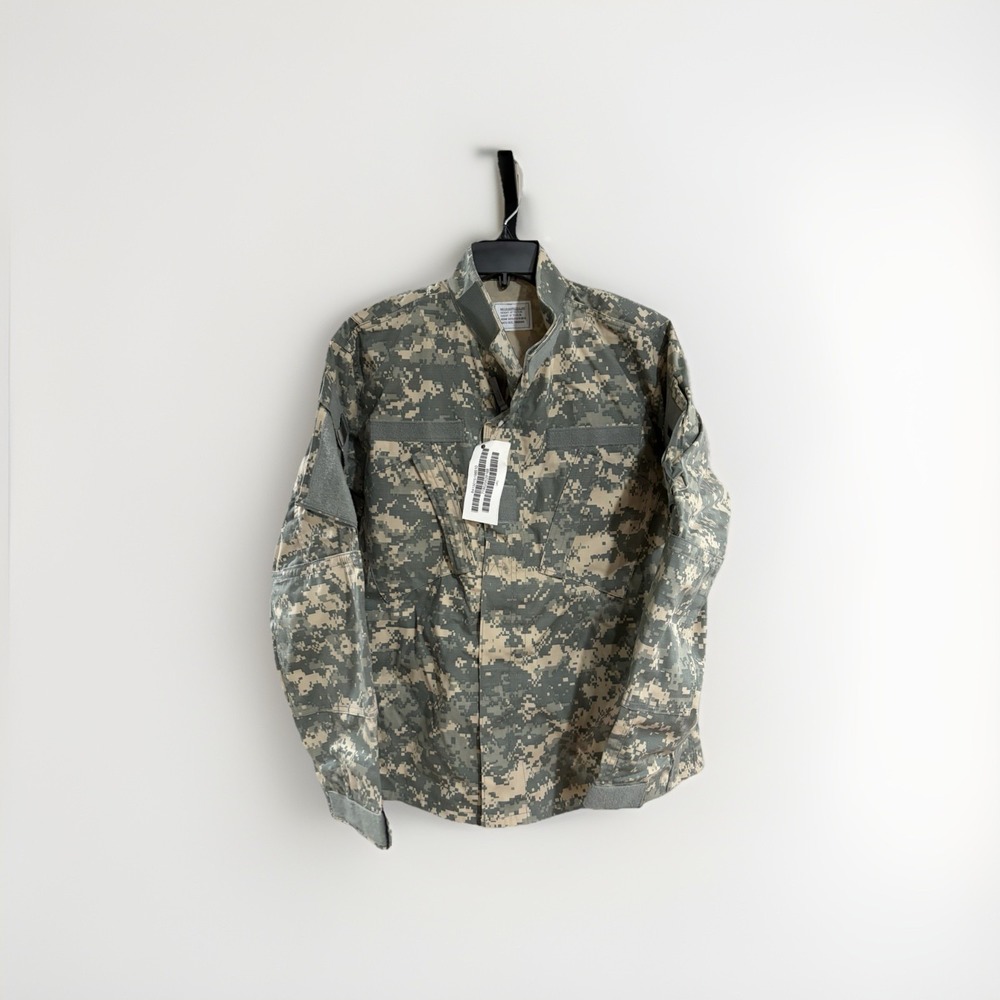 US ARMY NATO digital camouflage Jacket combat green tan MEDIUM REGULAR NEW P62